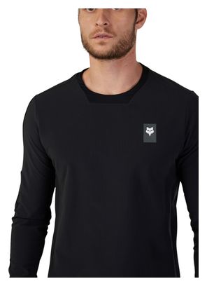 Fox Defend Thermal Lange Mouw Jersey Zwart