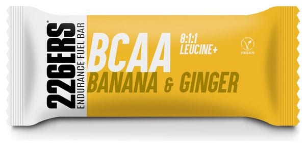 226ers Endurance BCAAs Banana Ginger Energy Bar 60g