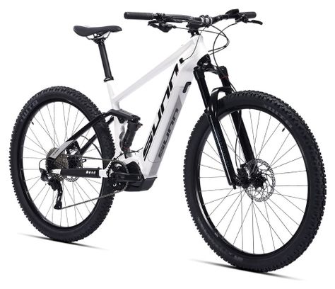 Sunn Gordon S2 Shimano Deore 10V 27.5 500 Wh White All Suspension Electric Mountain Bike Alltricks