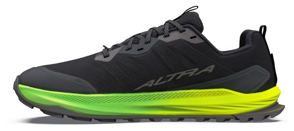 Altra Lone Peak 9+ Men's Trail Running Shoes - Black/Green