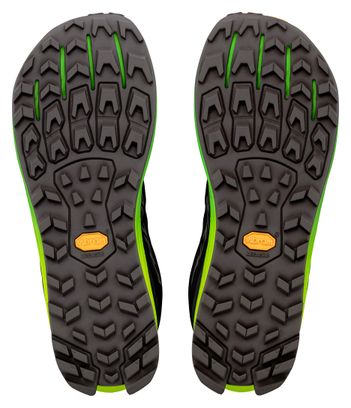 Altra Lone Peak 9+ Men's Trail Running Shoes - Black/Green