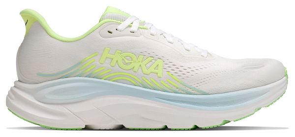 Zapatillas de running Hoka Clifton 11 blancas/azules para mujer