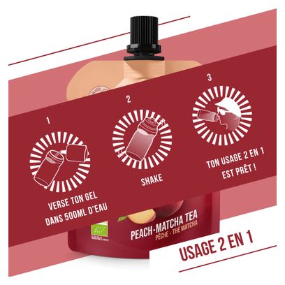Baouw Natural Energy Gel Peach / Tea 85 grams