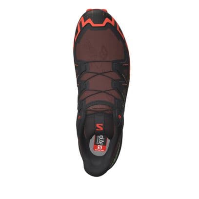 Salomon Speedcross 6 Trail Shoes Red/Black/Green