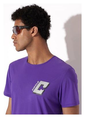 Maglia a maniche corte Circle Legend Violet da uomo