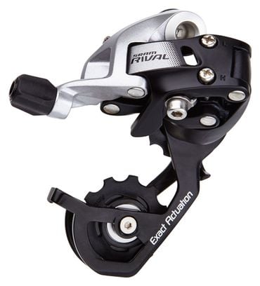 Dérailleur arrière Sram Rival22  11V Chape courte 28T Aluminium Noir/Gris