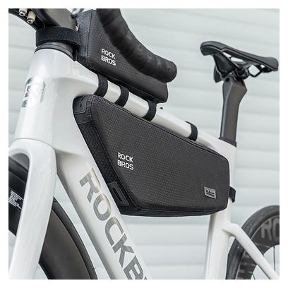 Sacoche de vélo Rockbros pour cadre sous le tube supérieur 2.9L - Noir