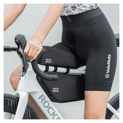 Sacoche de vélo Rockbros pour cadre sous le tube supérieur 2.9L - Noir