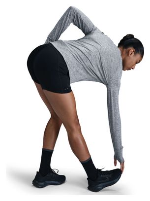 Maglia a manica lunga grigia Nike Swift Donna