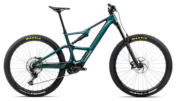 Orbea Rise LT H20 MTB elettrica a sospensione completa Shimano Deore/SLX 12S 630 Wh 29'' Escape Green Splash Ice Green 2026