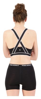 Reggiseno da donna Mons Royale Stella X-Back Nero