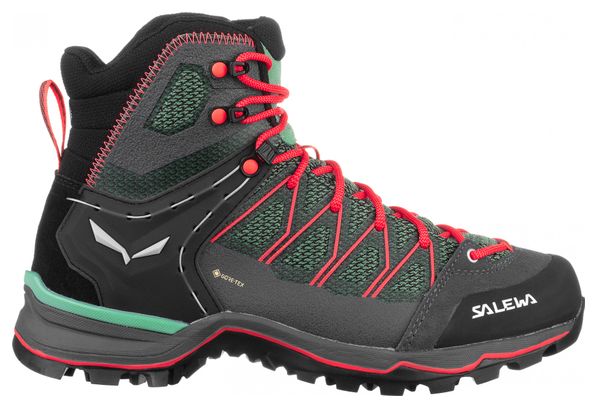 Salewa Ws Mtn Trainer Lite Mid Gtx Women's Hiking Shoes Green
