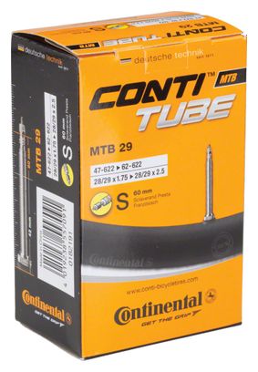 CONTINENTAL MTB 28 / 29x1.75 - 2.5 Presta 60mm Inner Tube