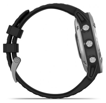 Garmin fenix 6 GPS Watch Silver with Black Band