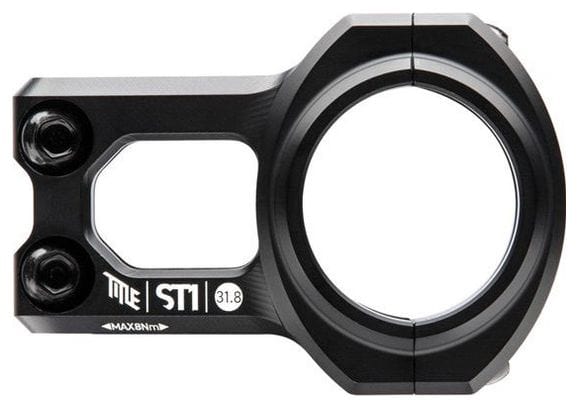 Titel ST1 31,8 mm Stiel schwarz