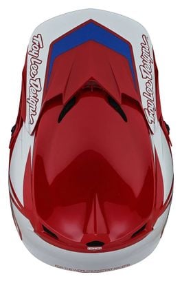 Troy Lee Designs GP Overload Volledig Gelaat Helm Rood/Wit