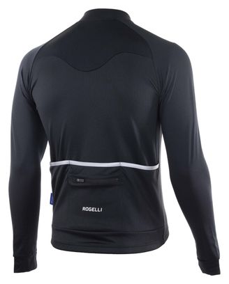Maillot Manches Longues Velo Rogelli Caluso 2.0 - Homme - Noir