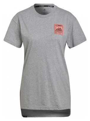 T-shirt femme adidas Terrex Patch Mountain Graphic
