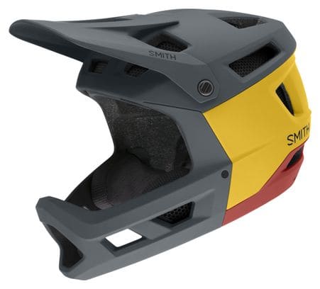 Smith Mainline Mips Full Face Helmet Grey/Yellow/Red