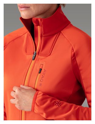 AYAQ Shandar Orange Women's Windbreaker Jacket