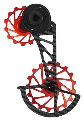 Chape de Dérailleur Nova Ride SRAM AXS XPLR RIVAL 12 vitesses Rouge