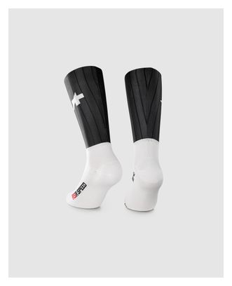 Assos RSR Speed Socks Black/White