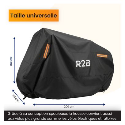 Housse de vélo R2B Noir
