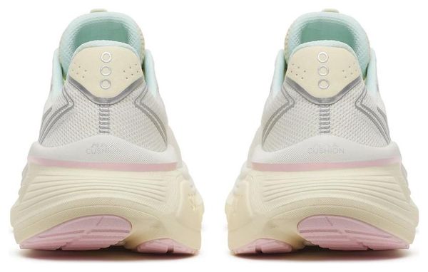 Zapatillas de running Saucony Hurricane 26 blancas/beige para mujer