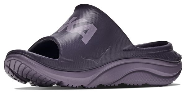 Hoka Ora Athletic Slide Purple Unisex Recovery Shoes