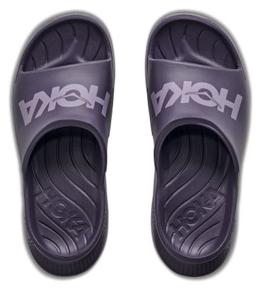 Hoka Ora Athletic Slide Purple Unisex Recovery Shoes