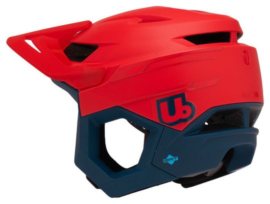 Urge Rascas mountainbikehelm Rood/Blauw