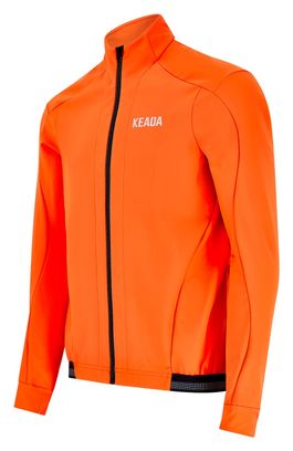 Veste Tempête Orange - Veste de Cyclisme Thermique pour Femmes