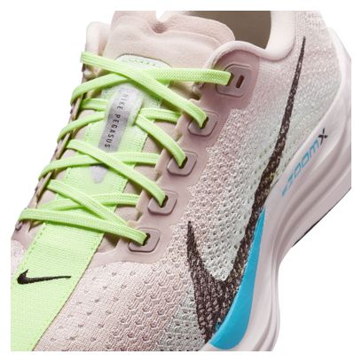 Chaussures Running Nike Pegasus Plus Rose/Bleu/Vert Femme