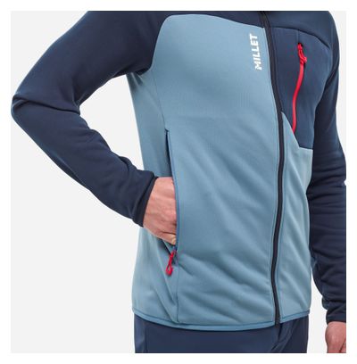 Heren Millet Seneca Fleece Hoodie Blauw