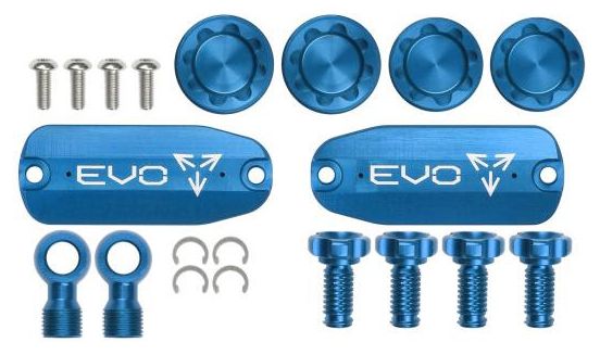 Customization kit for Hope Tech 4 EVO TR4 Blue brakes