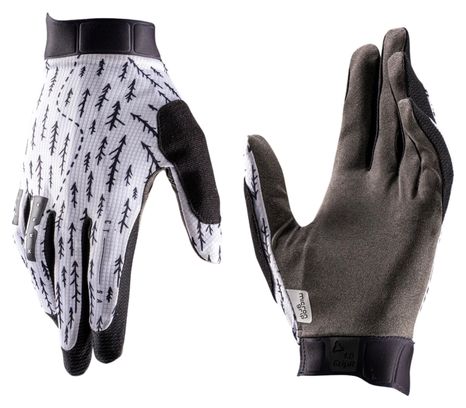 Leatt 1.0 GripR Lange Handschoenen Wit/Grijs Junior