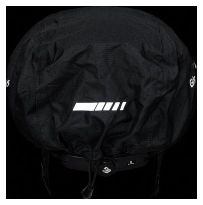 Helmüberzug GripGrab Waterproof Hi-Vis Schwarz