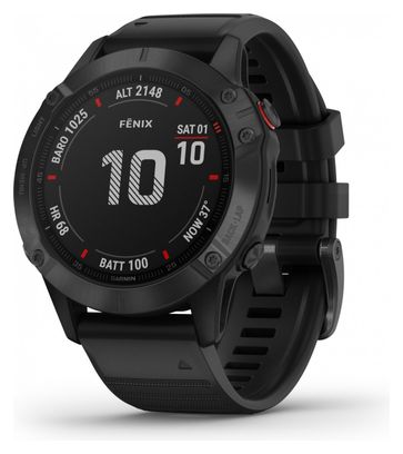 Garmin fenix 6 Pro GPS Watch Black with Black Wristband