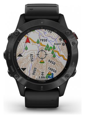 Orologio GPS Garmin fenix 6 Pro Nero con cinturino nero