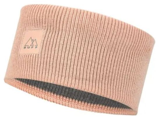 Cinta de cabeza de punto cruzado unisex rosa/gris