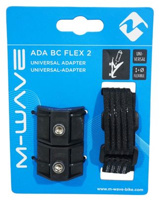 SUPPORT FIXATION PORTE BIDON-MINI POMPE NOIR SUR VELCRO POUR VELO MUSCULAIRE ET VAE