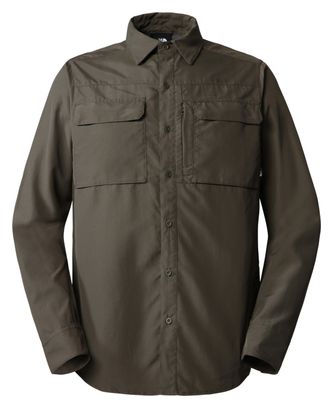 Chemise Manches Longues The North Face Sequoia Homme Vert