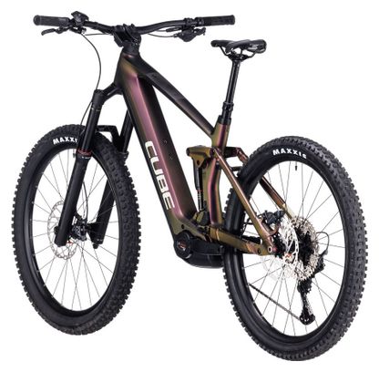 VTT Électrique Tout-Suspendu Cube Stereo Hybrid 160 HPC SLX 750 27.5 Shimano Deore/XT 12V 750 Wh 27.5'' Violet Molotov Iridescent 2023