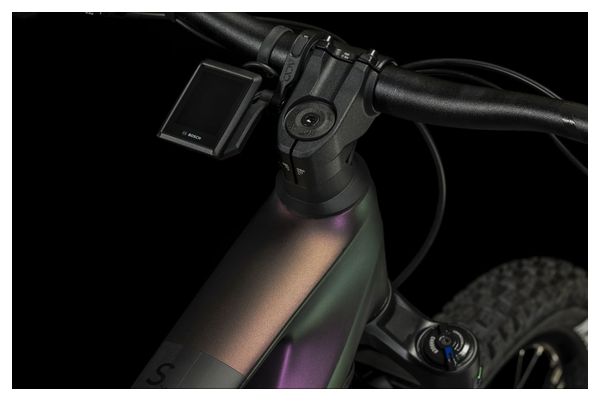 VTT Électrique Tout-Suspendu Cube Stereo Hybrid 160 HPC SLX 750 27.5 Shimano Deore/XT 12V 750 Wh 27.5'' Violet Molotov Iridescent 2023
