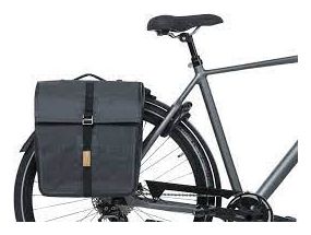 Basil Urban Dry Double MIK 50L graue Fahrradtaschen