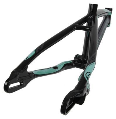 Chase RSP 5.0 Aluminum OS BMX Frame Black / Turquoise Blue 2023