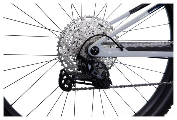 Orbea Oiz M30 Full Suspension MTB Shimano Deore/SLX 12S 29'' Silver Grey Blue Carbon View 2024