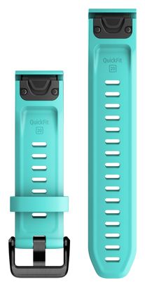 Garmin QuickFit 20 mm Silicone Wristband Aqua Blue