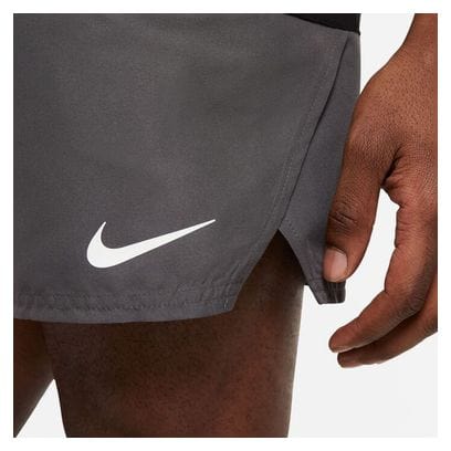 Nike Split Badeshorts Schwarz