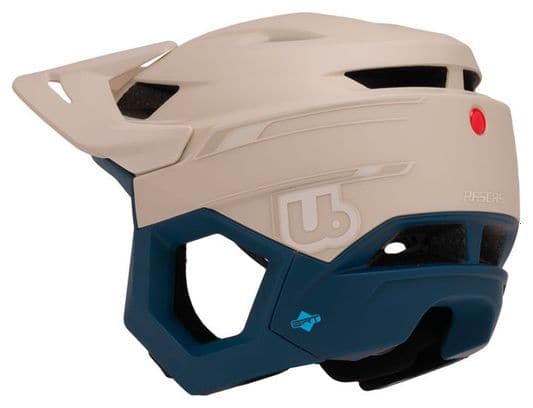 Urge Rascas Beige/Blauw mountainbikehelm